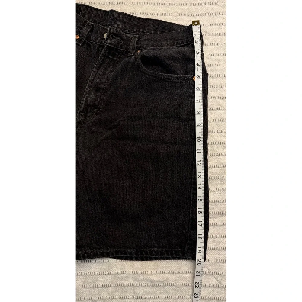 Vintage Levis 550 Relaxed Fit Denim Shorts Mens 31 Black100% Cotton Jean Shorts